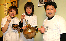 トオヤマンさん、モモンガさん、若旦那さん
