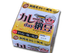 カレー day 納豆